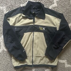 VINTAGE Mountain Hard Wear Zip Up Gore Windstopper Fleece Sweater Sz. XXL